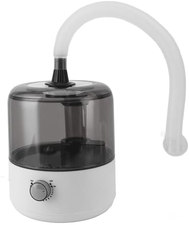 Fabater Reptilien-Luftbefeuchter, Einfach zu Bedienen, Automatische Reptilien-Befeuchtungskontrolle, EU-Stecker, 220 V, 280 Ml/h, Anti-Trockenbrand-Top-Füllung für Eidechsen für