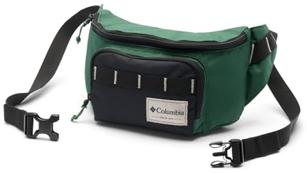 Columbia Zigzag 2 - Marsupio unisex, motivo foresta pluviale, nero, taglia S
