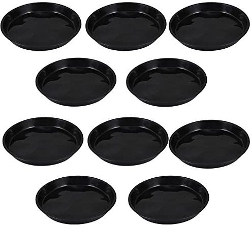 Yardwe 10piezas Base De Maceta para Bonsái Bandeja De Plástico para Macetas Bandeja Inferior para Macetero Palet para Floreros