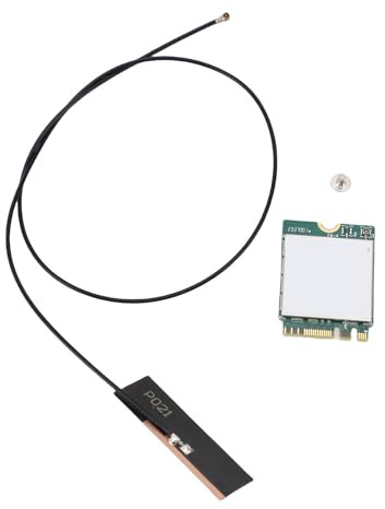 Oreilet Nuova Scheda Wireless WiFi 6 per Laptop, Scheda di Rete Wireless M.2 NGFF Dual Band BT 5.2 2,4 GHz 5 GHz Professionale per Window 10 11