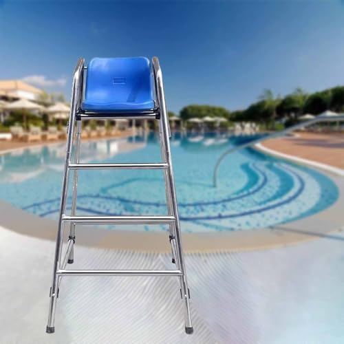 Fauteuil de sauvetage amovible avec échelle – Parfait pour la sécurité de l'eau et la surveillance de la piscine publique