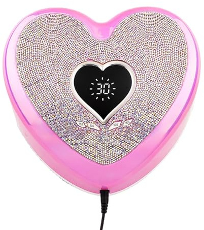 Lampe à LED pour Séchage de Vernis Appareil de Manucure à Séchage 39 LED | Séchage des Ongles avec 4 Réglages de Minuterie pour Femmes, Épouse, Petite Amie, Partenaire, et