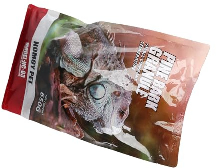 Astillas de Corteza de Terreno Forestal Sustrato de Madera Natural para Reptiles, Ropa de Cama Desodorizante con Absorción de Humedad para Lagartos, Serpientes, Tortugas, Bolsa de 650 G para