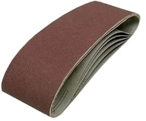 Cinta Lijadora 7 bandas abrasivas de lija 533 x 75 mm for pulir madera y metal, for lijadora banda(400)