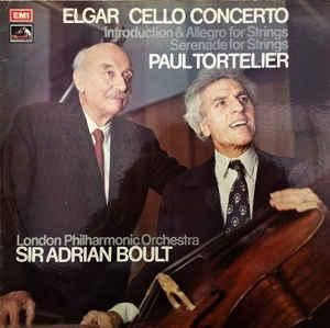 Elgar Cello Concerto, Introduction & Allegro For Strings, Serenade For Strings