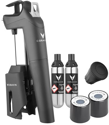 Coravin Timeless Three Plus Wine Preservation System- Black