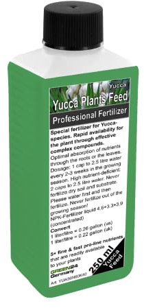 GREEN24 Yukka engrais de palme Yucca, engrais liquide premium de la gamme professionnelle 250ml