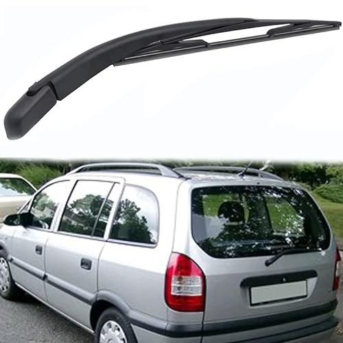 Wischerarm Hinten Scheibenwischer Wischer Set, für Vauxhall Opel Zafira A 1998-2005 Scheibenwischerarm Blatt Austausch Kunststoff Schwarz