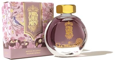 Ferris Wheel Press Ink, Everyday Ink Collection, Madam Mulberry, Muted Purple, 38ml Fountain Pen Ink Bottle