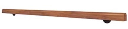 Handläufe Holz Treppengeländer Innen Außen Handlauf für Treppen Wandhandlauf Geländer für Treppe Massivholz Rutschfestem für Behinderte ältere Kinder (160CM)