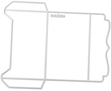 JEWEDECO Kleine Stanzform Für Briefumschläge Carbonstahl Scrapbooking Handgefertigte Designs Kreative Bastelideen Langlebig Und Stabil Für Alben Und Karten