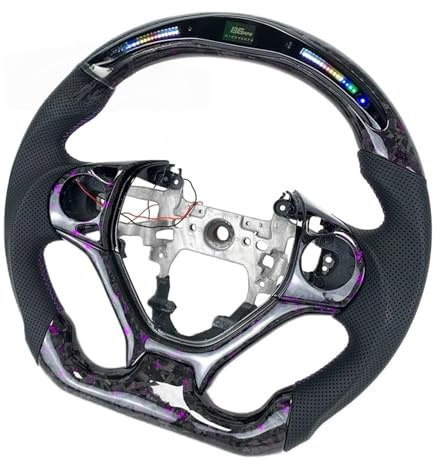 Cars Accessories Customized Rpm Forged Carbon Fiber Steering Wheel Compatible For Honda 9th Gen Civic 2016-2021 Fk8 Fk7(A)