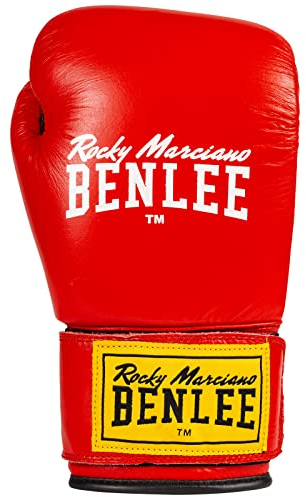 BENLEE Rocky Marciano Unisex Fighter boxhandskar, röd, 25 ml EU