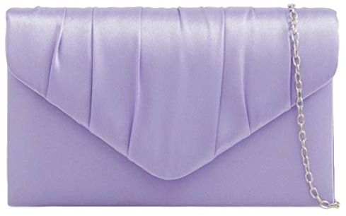 Purple Possum UK, Poschette giorno donna Viola Lilac Medium