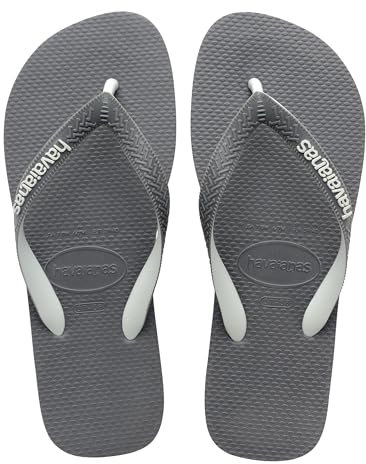 Havaianas - Top Mix, Infradito Comode, Resistenti e Leggere con con Cinturini Bicolore, Suola Antiscivolo, Unisex Adulti