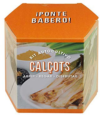 Kit Autocultivo Calçots | Cultiva Cebollas Tiernas y Dulces en Casa | Actividad Educativa y Divertida | Regalo Original para Amantes de la Cocina | Resetea
