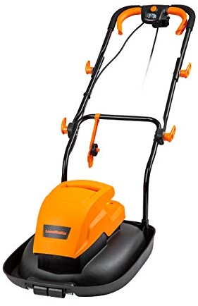 LawnMaster 33cm Hover Lawnmower | Powerful 1500W Motor | Lightweight easy to push mulching hovering mower. Non-Collect Traditional Hover | Collapses for easy storage | 2 year guarantee