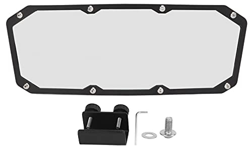 Marine-Rückspiegel, Verstellbarer Marine-Rückspiegel für Boote Konvexer Spiegel UTV-Rückspiegel-Kit für 500 570 1000 XP 900 XP S 17‑21 Boot/Yachtteile