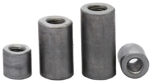 50 Stück Eisen verlängerte Verbindungsmutter Lötpfosten für mechanische Armaturen, elektrische Befestigungselemente M6 x 12 x 30 mm.