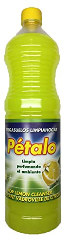 Fregasuelos limón 1.5 Lt. Pétalo. Caja 12 unidades