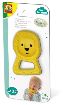 Beißring Lou der Löwe - 100% Naturkautschuk