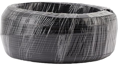 Pssopp Filo di Alluminio per Bonsai, Filo Stabile per Modellare Bonsai da 1 kg per Alberi Bonzai da Interno (Nero) (2,0 mm)