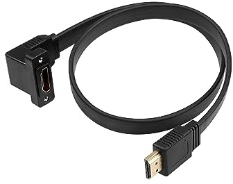 GINTOOYUN Cable Alargador HDMI 4K @ 60 Hz, Macho a Hembra, Adaptador Estándar 2.0 Para Portátiles, Televisores, Monitores, Proyectores (Estilo 2)