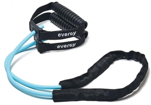 evergy - Cintas elásticas para Fitness. Gomas elásticas musculación - Bandas elásticas - minibands - Bandas de Resistencia - Cintas de Resistencia - Bandas musculación