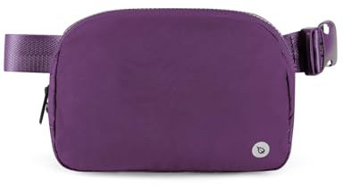 BALEAF Sport Bauchtasche Gürteltasche Damen Herren Laufen Hüfttaschen Brustbeutel Crossbody Bag Unisex Umhängetasche mit verstellbarem Riemen 1L Lila