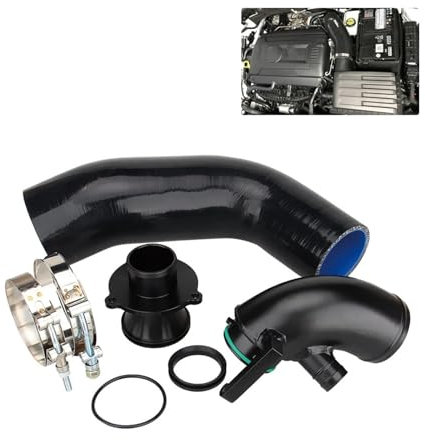 Tubo Entrada Aire para VW para Golf MK7 R Ea888 3gen Motor Manguera De Entrada De Silicona Tubo Turbo Entrada Codo Silenciador Eliminar Manguera Admisión