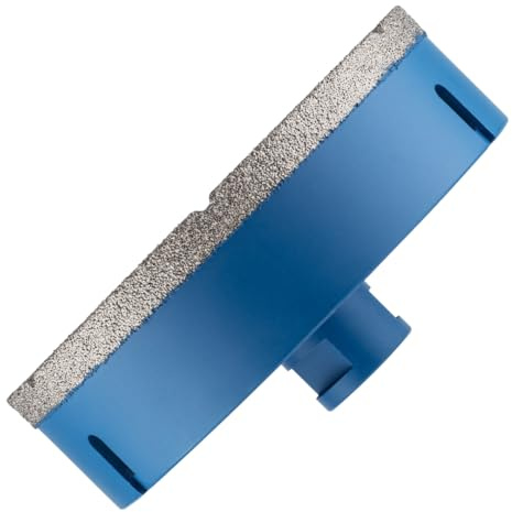 140mm Diamond Hole Saw Drill Bit With M14 Shank For Angle Grinders | For Porcelain Tiles Ceramic Slate Stone Granite Marble Glass. Diamond Core Holesaw / Hole Cutter M14 Thread For Angle Grinder
