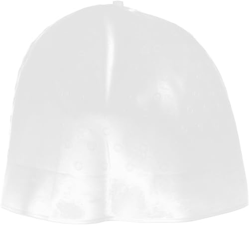 BUTIFULSIC Cuffia per Chioma in Silicone Riutilizzabile Fori per Estrarre i Chioma, Accessorio per Saloni e Uso Domestico, Colore Bianco Elegante e Funzionale Stili multipli
