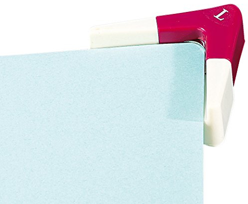 Your Design Máquinas de troquelado - Redondeador esquina: Cortador de radio, para papel, tarjetas de felicitación y más, rojo (redondo Esquinas Cortar, cortador redondo Esquinas, papel)