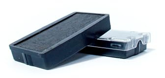 Mine Stamp Ricarica Inchiostro per Timbro Indumenti e Libri Compact | Cartucce d’Inchiostro Tessile Permanente | Resistente ai Lavaggi | Nero