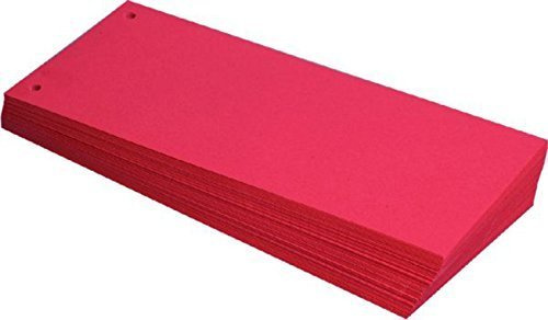 Trennstreifen Brunnen ROT (500 Stück / 10,5 x 24 cm - quer)
