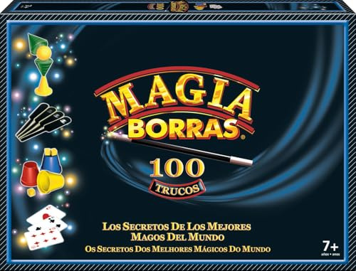 Educa Borras - Magia Clásica con los 100 Trucos más Originales y Divertidos, Los aprendices de Mago encontrarán un Manual con Todos los Trucos explicados Paso a Paso, A Partir de 7 años (24048)