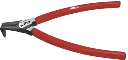 Wiha klassiska säkringsringspinne MagicTips för yttre ringar (axlar), A21, 185 mm (34705)