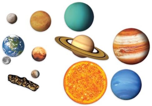 Learning Resources Riesiges Magnetisches Sonnensystem, Mittel, Sonnensystem Modell, Sonnensystem Kinder, magnetisches Solarsystem für Whiteboard-Demonstrationen