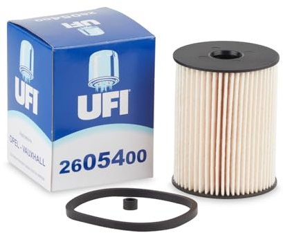 UFI Filters, Dieselfilter 26.054.00, Passend für Autos, Anwendbar auf verschiedene Modelle von Opel, Saab, Vauxhall