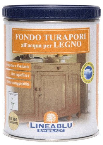 Vernice Turapori ad Acqua Sayerlack art. HU3050 colore Trasparente 750 ml