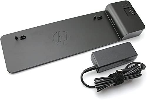 HP UltraSlim Docking Station 2 (Schwarz, USB 3.0, 4 USB Ports, für Computer, Laptop, Handy, Tablet, iPod, iPad)