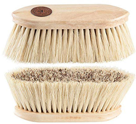 Pfiff 102619 Mähnebürste Fellbürste, Pferdepflege Pferdebürste, Naturborsten, one