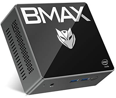 BMAX Mini PC B2 8 GB DDR4 / 128 GB SSD Mini Computer W-10 with Celeron N3450 (up to 2.2 GHz), Dual Display support, HDMI x2, USB x4, Dual-Band Wi-Fi, Bluetooth 4.2, Gigabit Ethernet