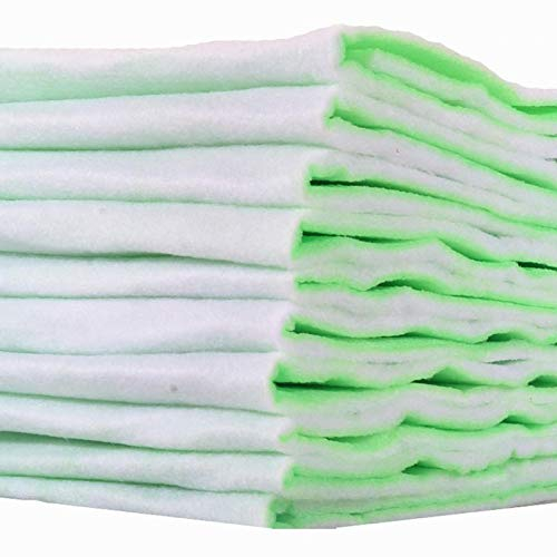 Aquarium Filter Pad Biochemical Cotton Filter Foam Sponge Media Roll Pad C u t to Fit Most Filters Fish Tank Water Cleaning Supplies(Green)