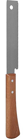 Wooden Handle, Akozon Holzsäge,Kleine Handsäge, Mini Holzsäge,12 Zoll Haushaltssäge Holzgriff Genaues Haushaltsholzbearbeitungs-Spülschneidewerkzeug für Zimmerei, Garten, Bau, Outdoor