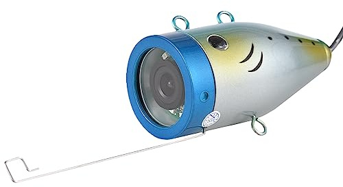 Lixada Cámara de Pesca submarina 12 Luces LED IR Cámara de Pesca Impermeable con Cable de 20M / 30M / 50M para buscador de Peces