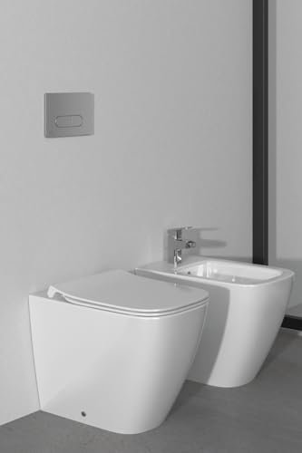 Pacchetto Ideal Standard – i.life B, Coppia di sanitari filo parete, Bianco lucido