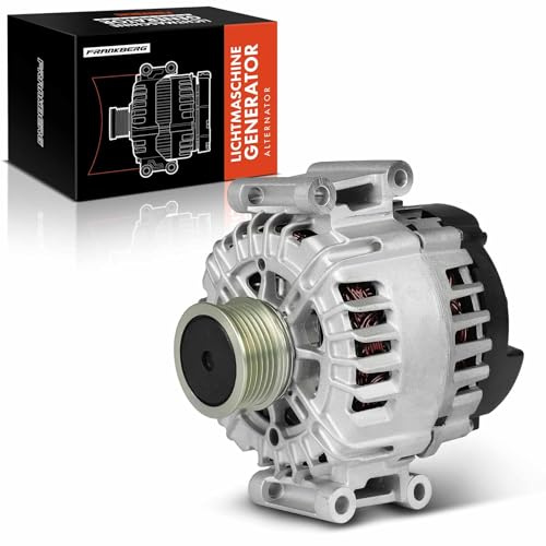Frankberg 1x Lichtmaschine Kompatibel mit A4 Cabriolet 8H7 1.8L 2002-2005 | Kompatibel mit A3 8P1 1.8L-2.0L 2007-2012 A4 8E2 B6 1.6L-2.0L 2000-2004 A4 Avant 8D5 B5 1.6L 1996-2001 Replace# TG15C017
