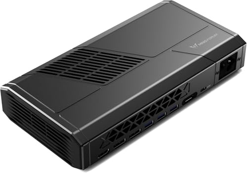 MINIS FORUM MGA1 External GPU Docking Station, AMD 7600M XT Graphics, 8GB GDDR6, Oculink 4i (PCIE4.0x4), uscita Video 1xHDMI2.1 & 2XDP1.4, PCIe4.0 x4 Expansion Interface Oculink Graphics Dock Station
