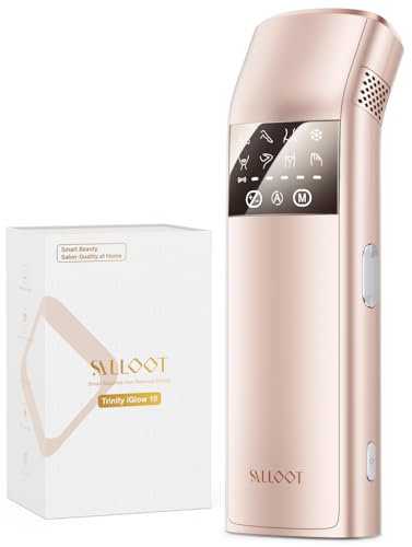 IPL Geräte Haarentfernung, 25J Dreifach-Pulslicht Laser Haarentfernung für Damen Herren, Schmerzfreie Saphir-Eis-Kühltechnologie, Lang Anhaltende für Bikinizone, Beine, Achseln, Körper